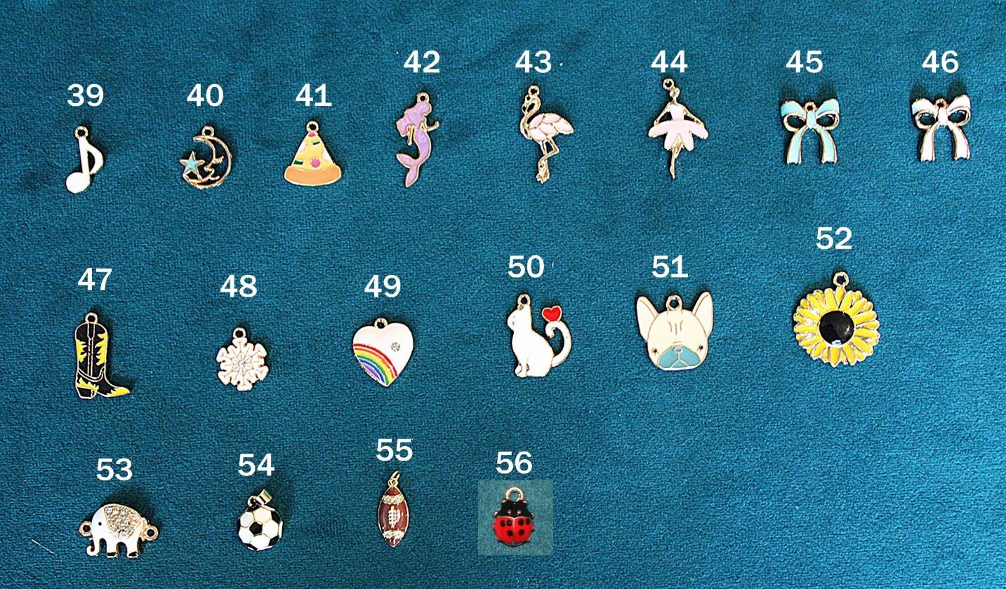 5 Charm Keepsake Bag Charm | made with breastmilk, formula, or ashes