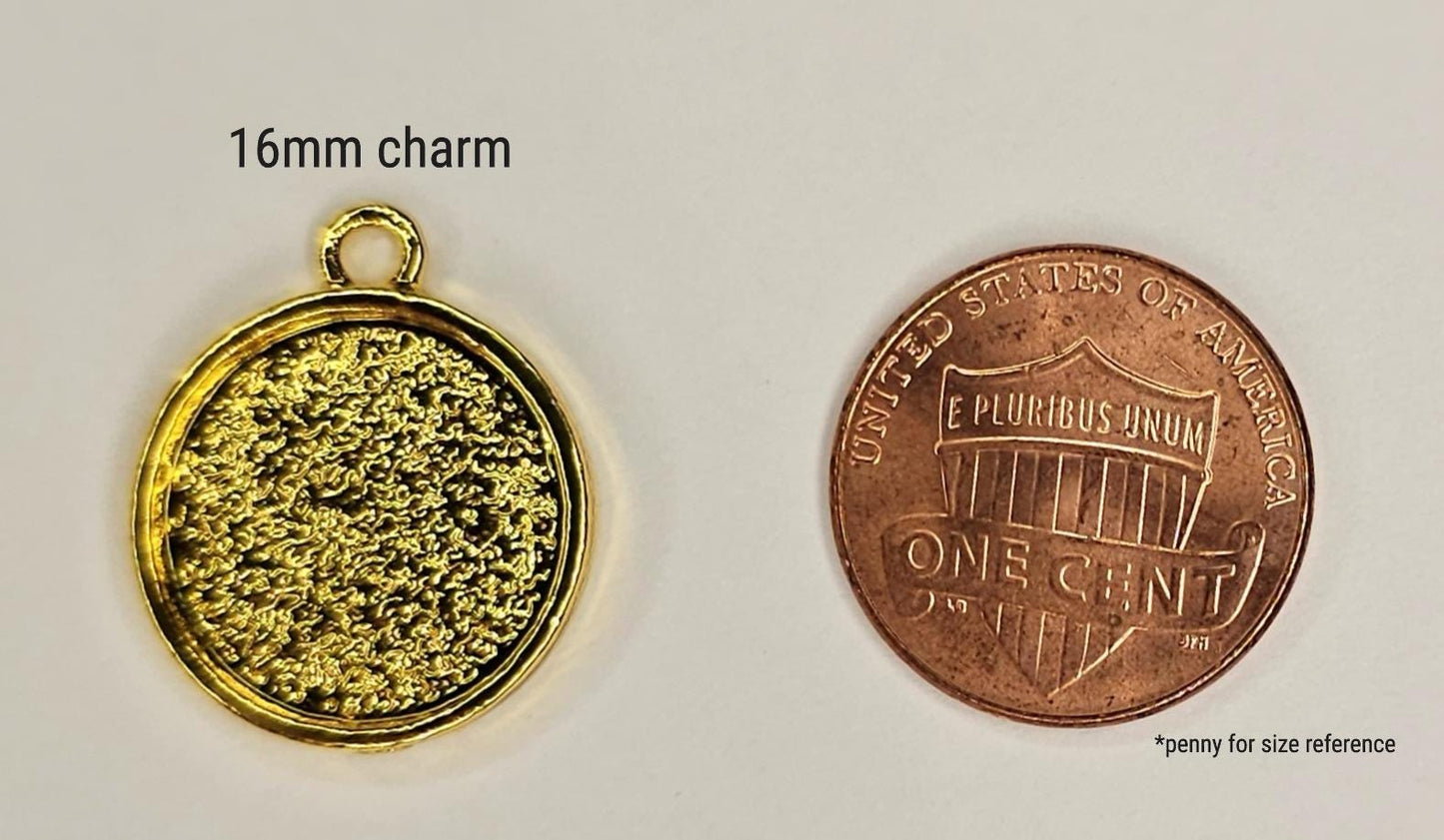 5 Charm Keepsake Bag Charm | made with breastmilk, formula, or ashes